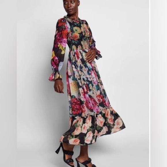 Floral Multicolor Dress - Picture 1 of 8